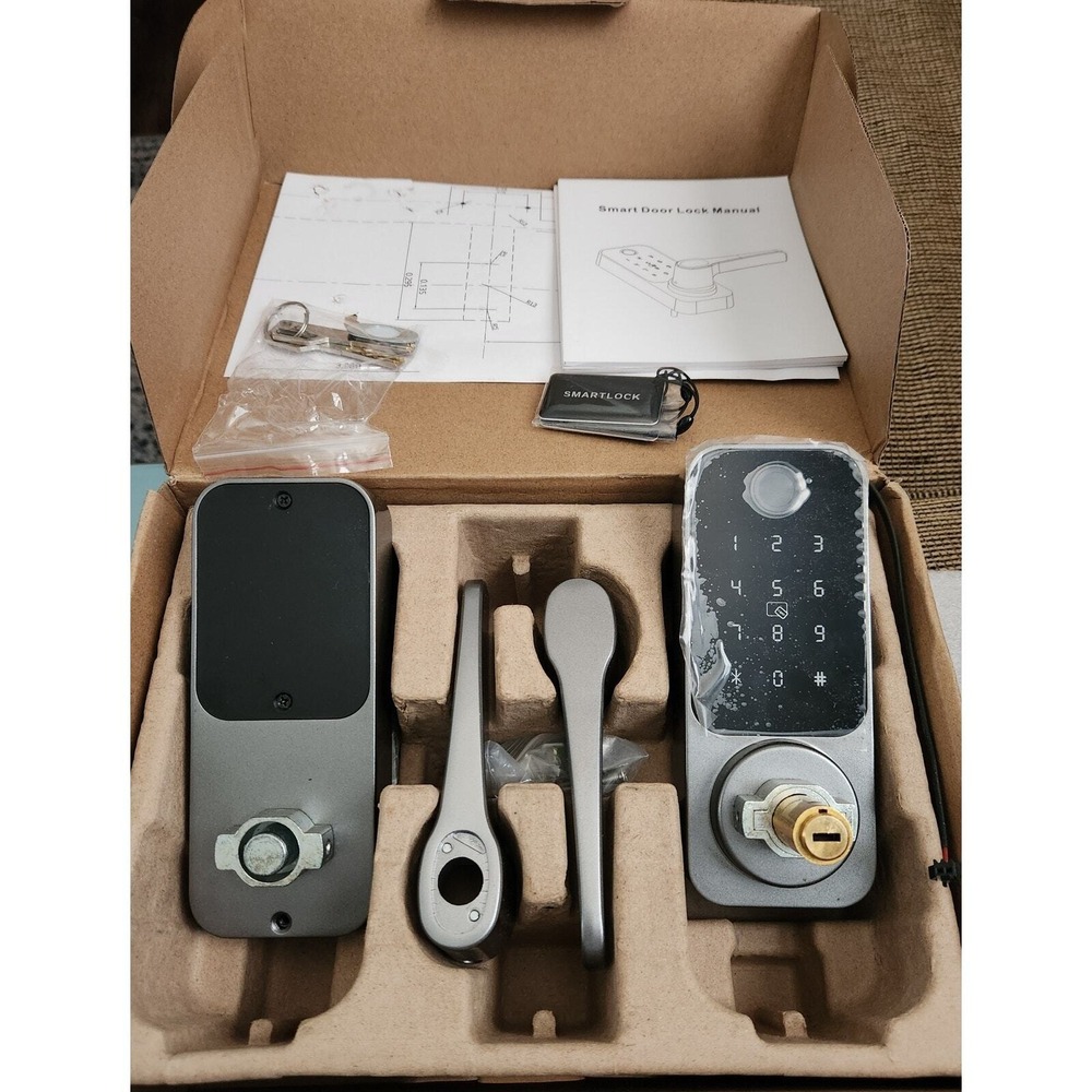 Smart Lock Fingerprint Keyless Entry Locks‎ with Touchscreen Keypad - Picture 9 of 10